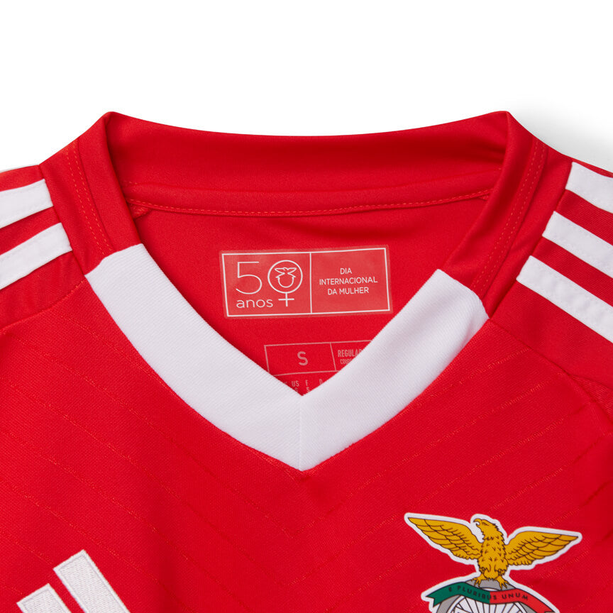 Camisola Principal do Futebol Feminino SL Benfica 2024-2025